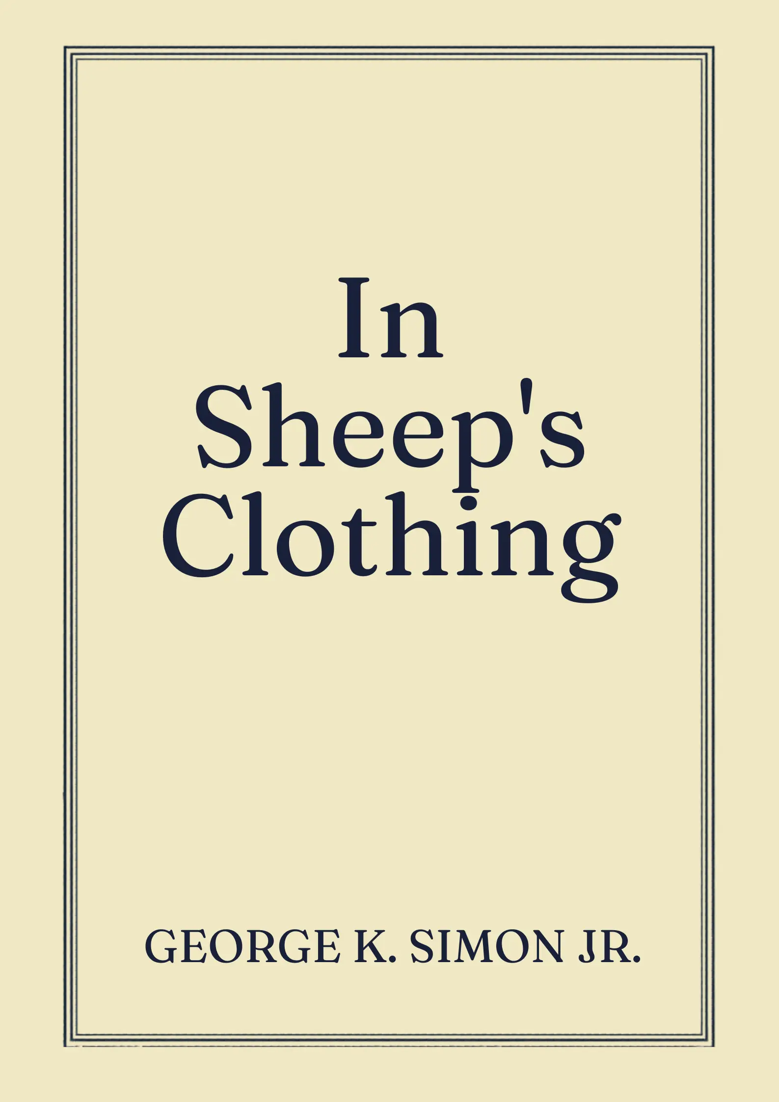 in sheep's clothing